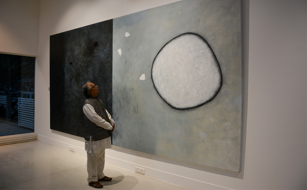 THE BOWL | Acrylic On Canvas | 96 inch X 96 inch | MSMB-05